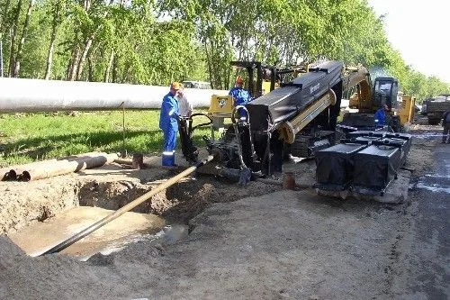 About Underground drilling - cables laid